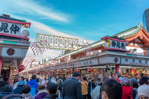 浅草寺・仲見世通り