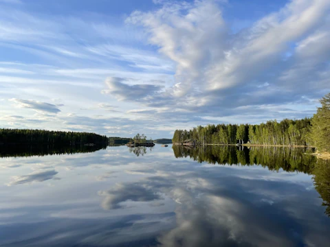 フィンランドのサイマー湖