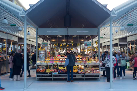 ポルトのボリャオン市場