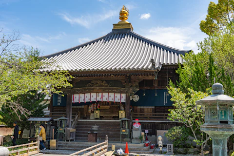 徳島の四国八十八ヶ所1番札所 霊山寺