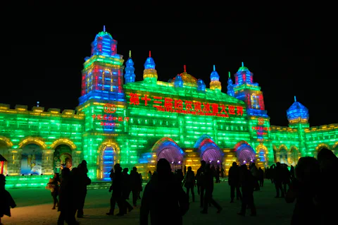 ハルビンのハルビン氷祭り