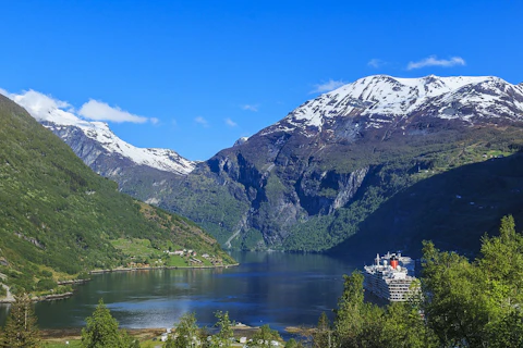 ノルウェーのガイランゲルフィヨルド