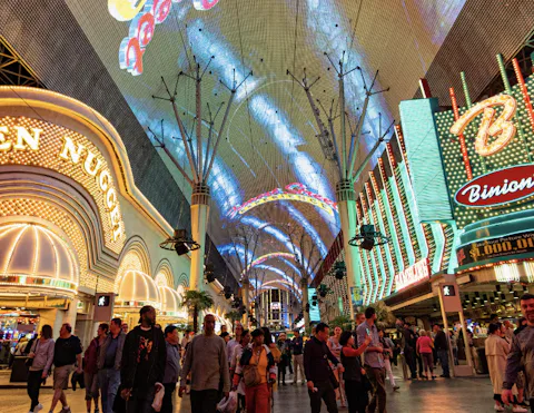 アメリカのフリーモントストリートエクスペリエンス