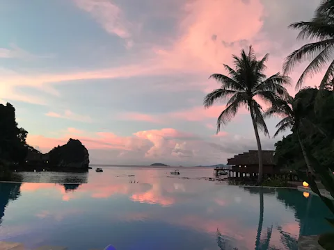 フィリピンのパラワン島