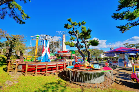 函館の函館公園 こどものくに