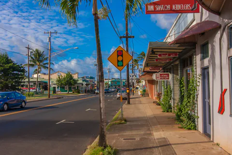 カウアイ島のカパアタウン