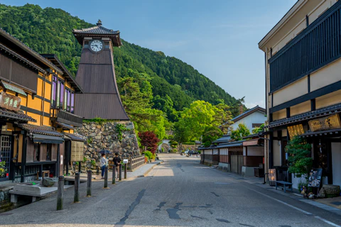 兵庫の出石の町並み