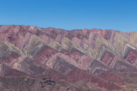 アルゼンチンのウマワカ峡谷