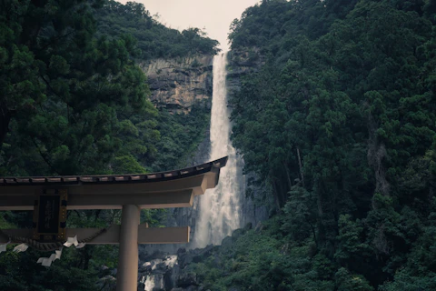 和歌山の那智の滝