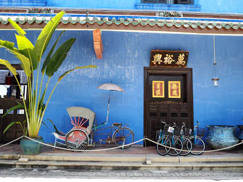 ペナンのチョン・ファッ・ツィー・マンション(ブルーマンション)