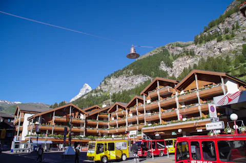 ツェルマットのバーンホフ通り(ツェルマット)