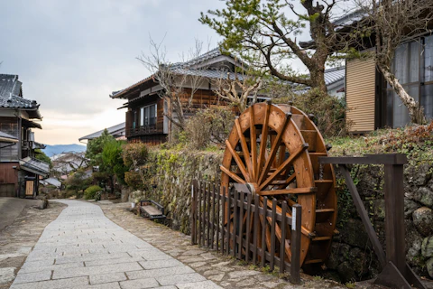 岐阜の馬籠宿