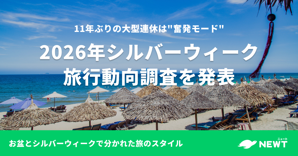2026年 シルバーウィーク旅行動向調査