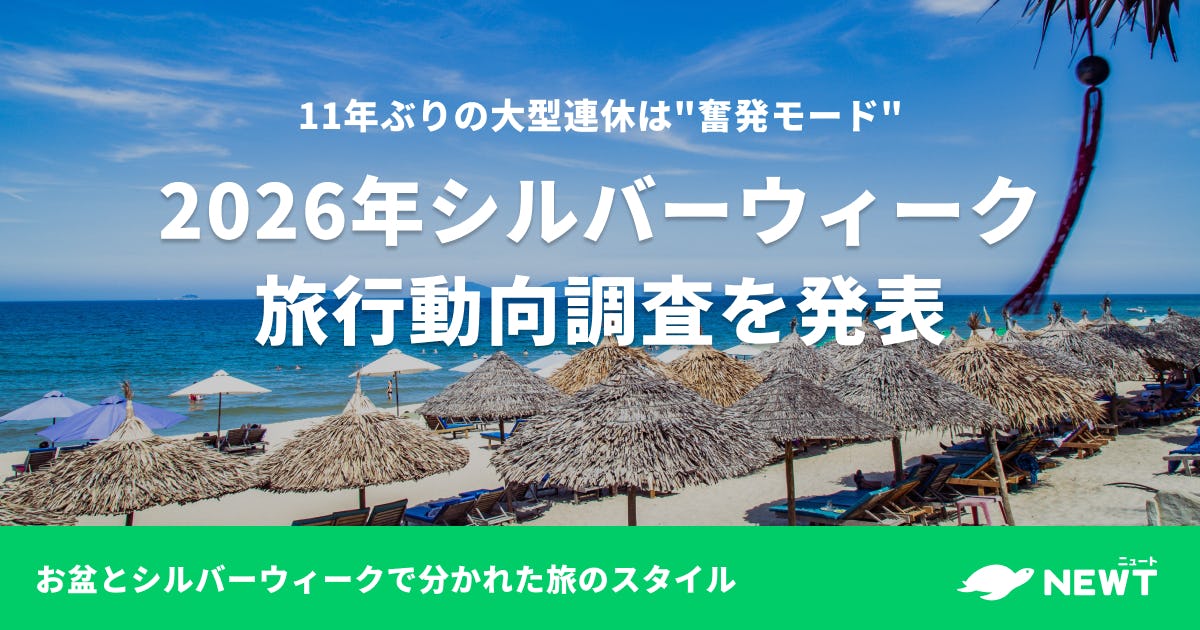 2026年 シルバーウィーク旅行動向調査
