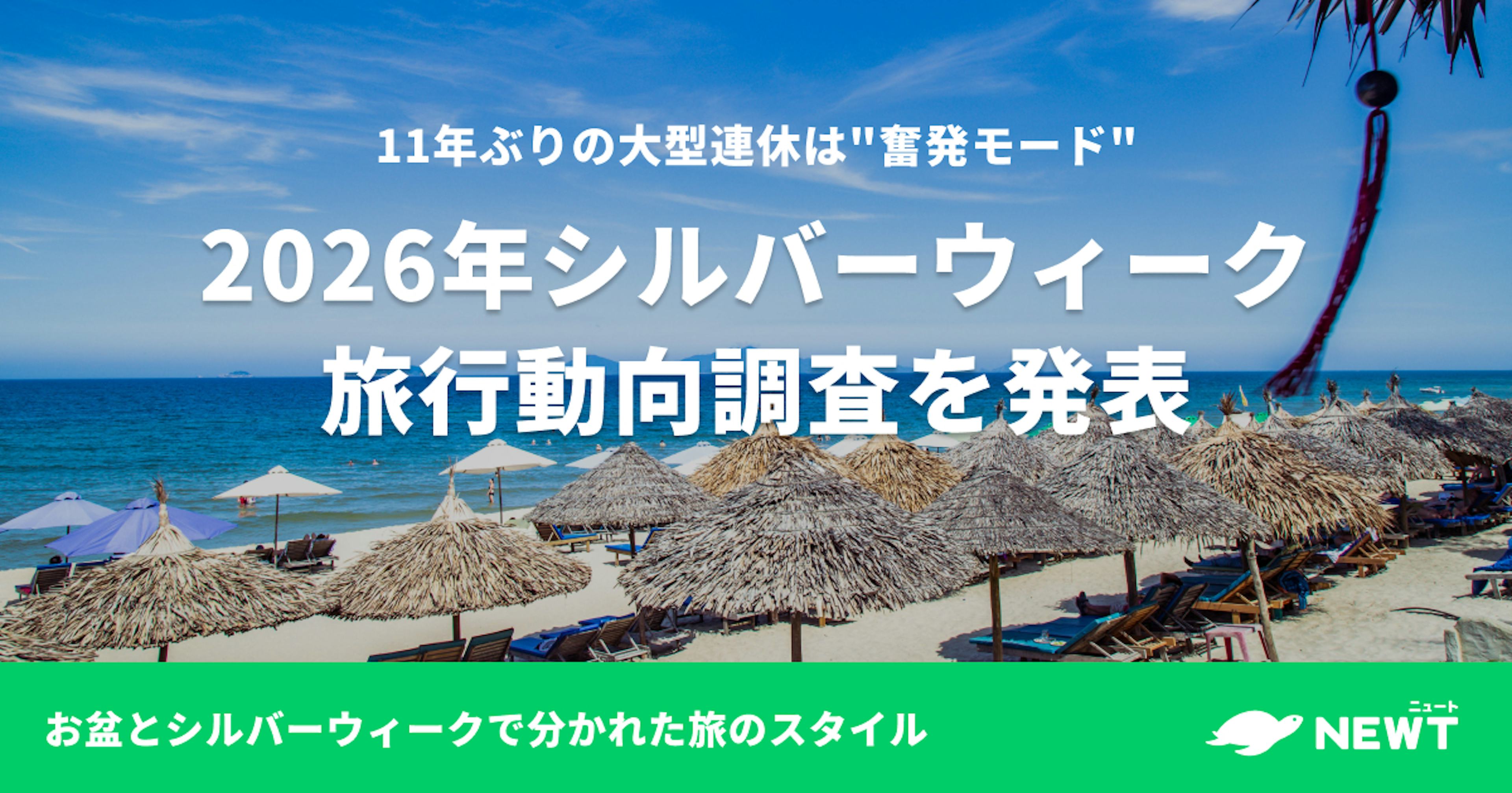 2026年 シルバーウィーク旅行動向調査
