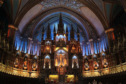 カナダのノートルダム大聖堂