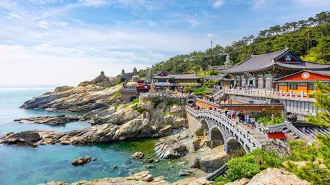 韓国の海東龍宮寺(ヘドンヨングンサ)