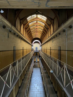 オーストラリアの旧メルボルン監獄