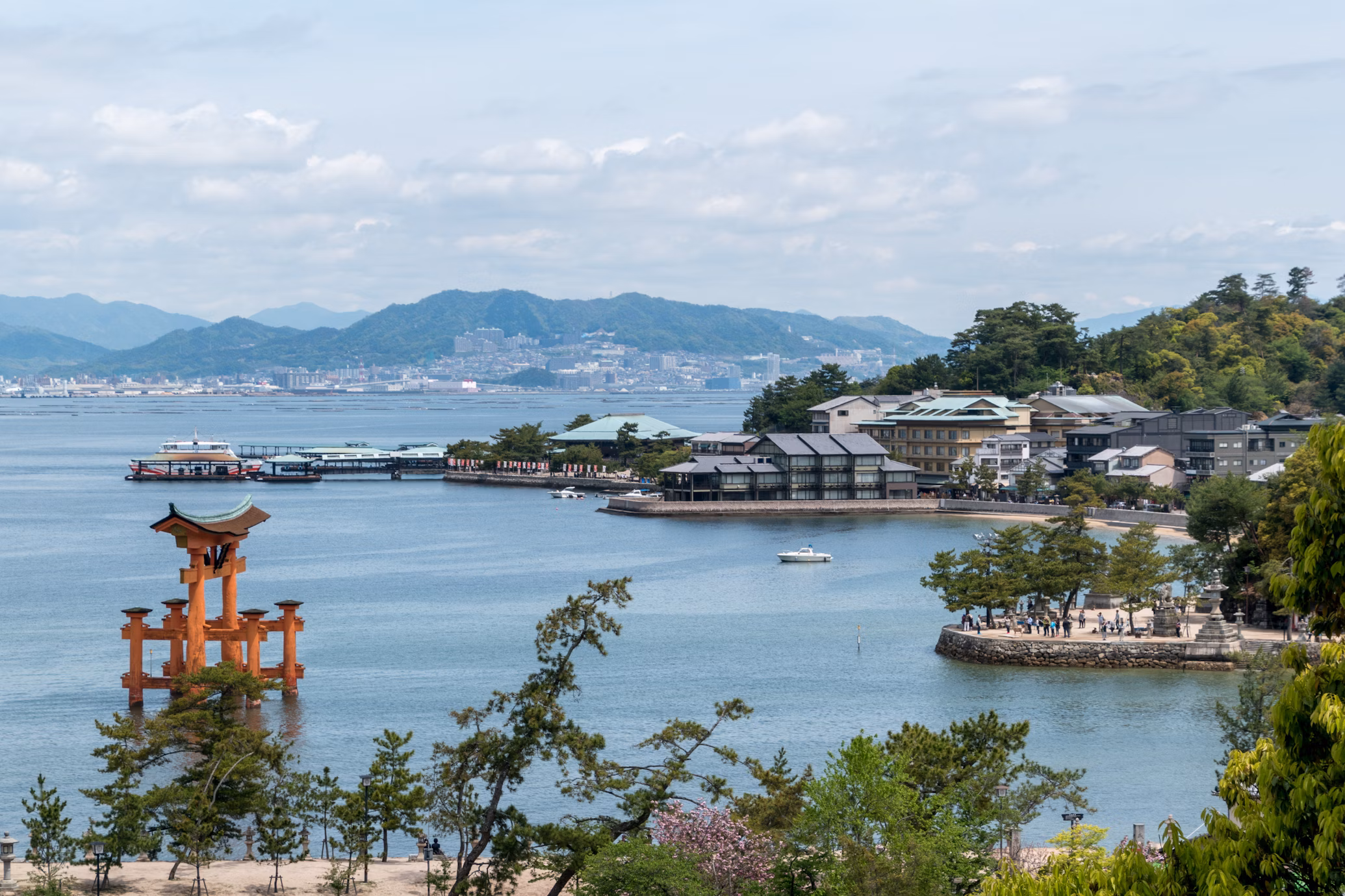 広島の宮島エリア