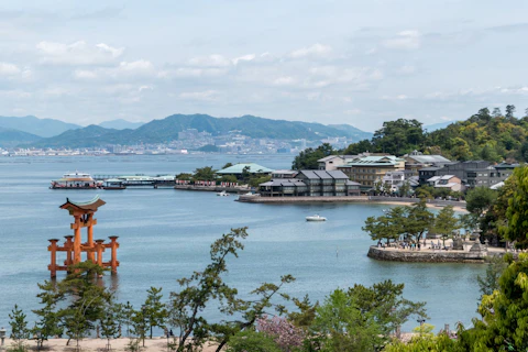 広島の宮島エリア