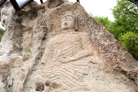 韓国の骨窟寺