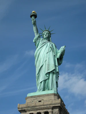 アメリカの自由の女神像