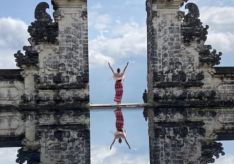 バリのランプヤン寺院