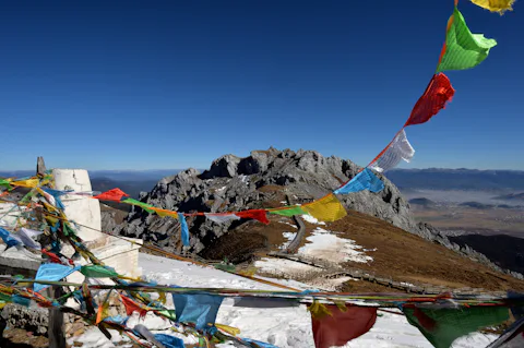 シャングリラの石卡雪山