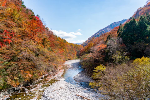 山梨の石和・西沢渓谷エリア