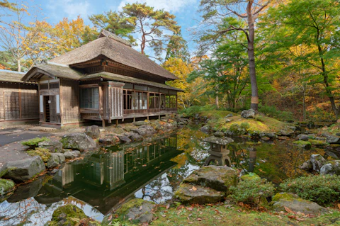 函館の旧岩船氏庭園
