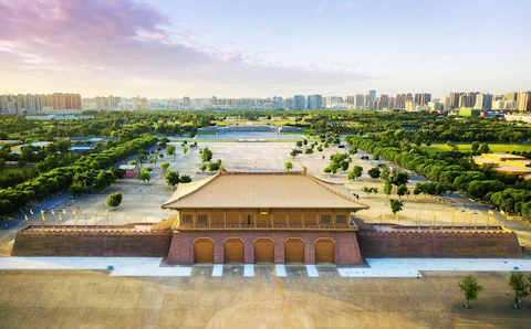 西安の大明宮国家遺址公園