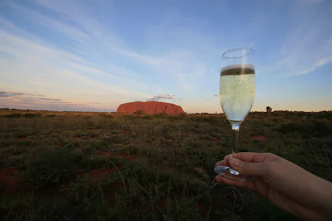 エアーズロックのウルル・サンセット観賞エリア