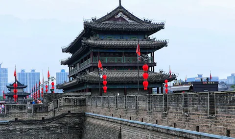 中国の西安城壁