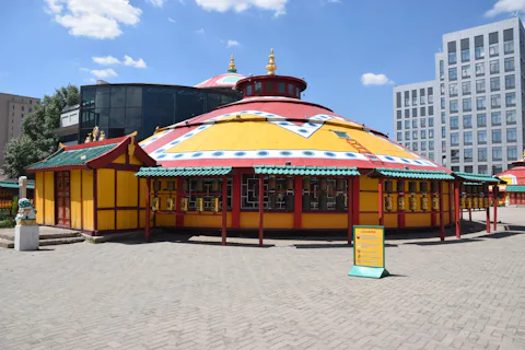 ウランバートルのダシチョイリン寺院