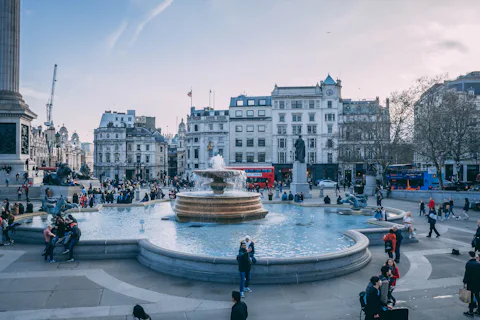 ロンドンのトラファルガー広場