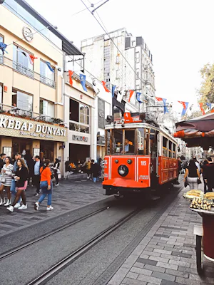 イスタンブールのイスティクラル通り