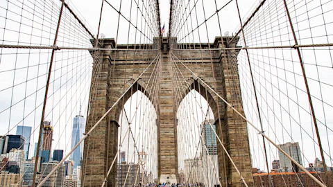 ニューヨークのブルックリン橋