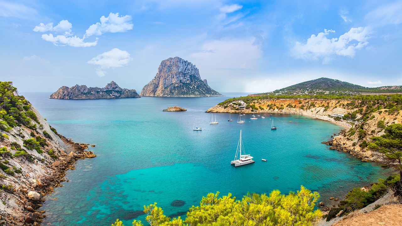 スペインのイビザ島