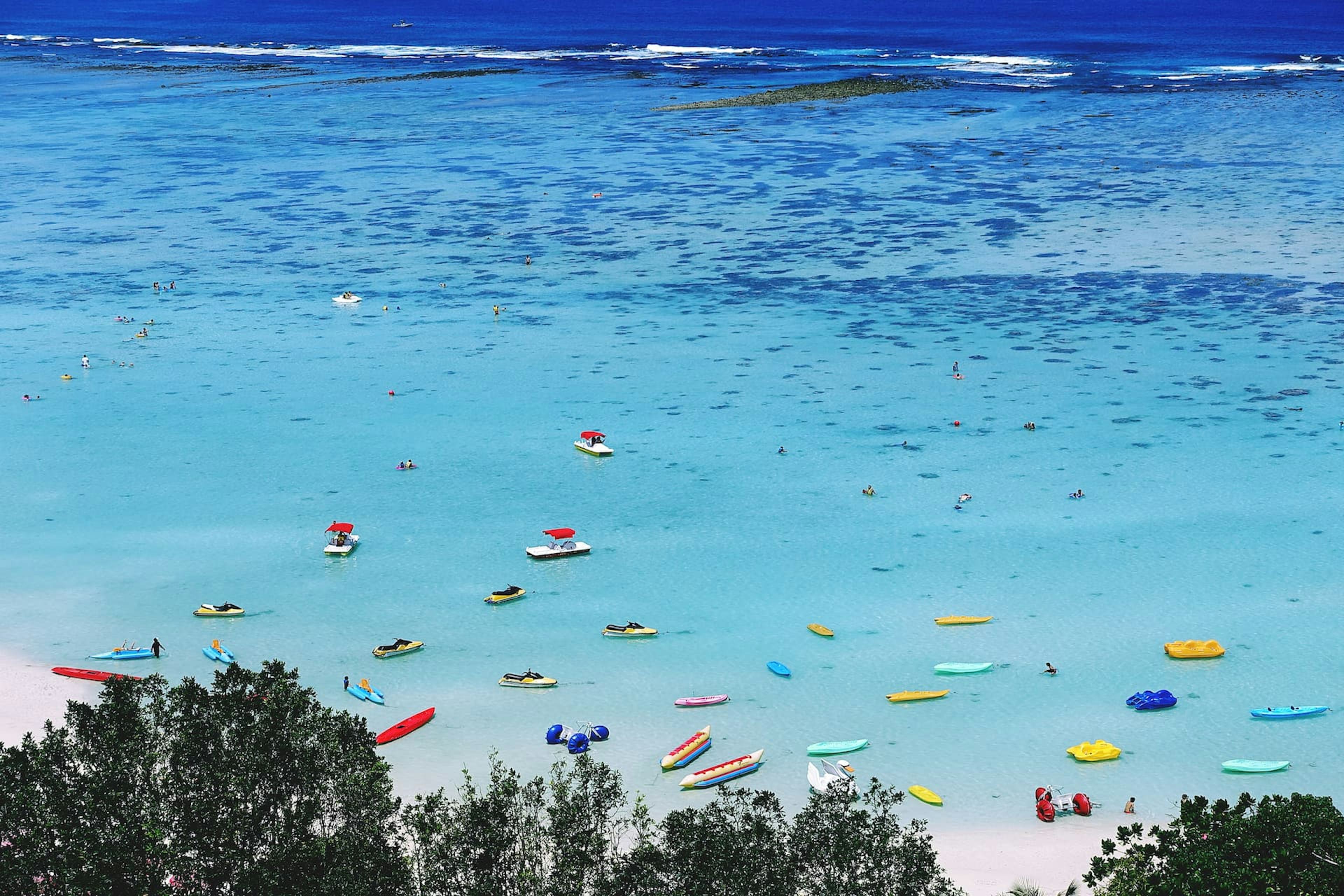 グアムオーシャンパークでビーチアクティビティを満喫しよう！過ごし方を紹介	