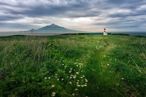 北海道の利尻島