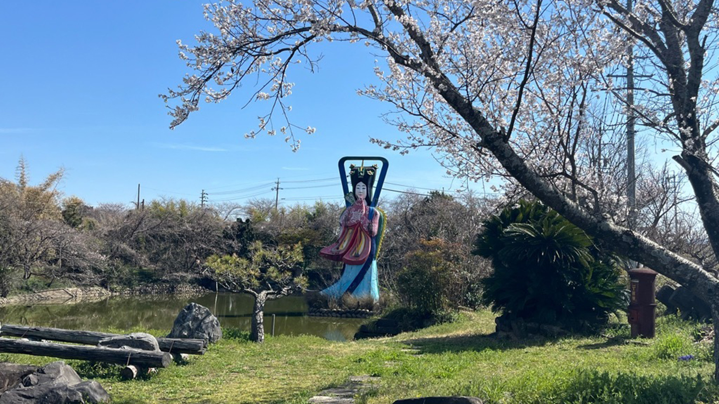 海のない岐阜の竜宮伝説!乙姫公園でめぐる巨大像と乙姫ポスト