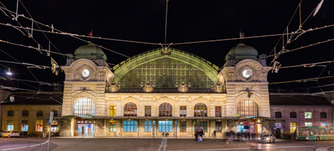 スイスのバーゼル中央駅