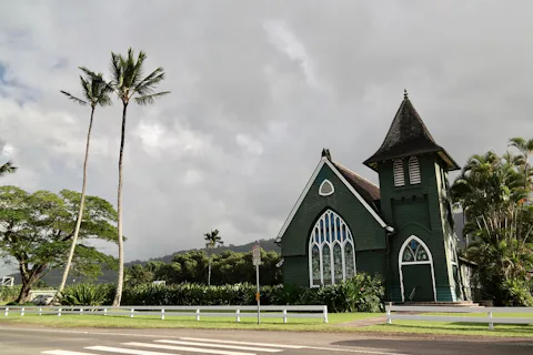 ハワイのワイオリ ミッションハウス&教会