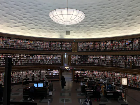 ストックホルム市立図書館(2027年まで休館)