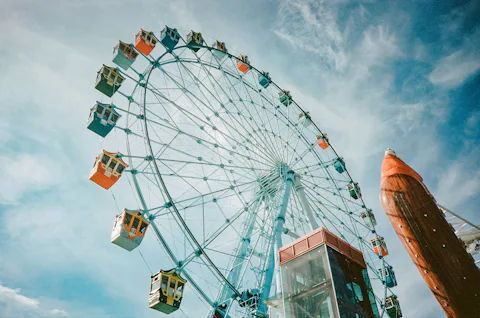 韓国の月尾テーマパーク(ウォルミテーマパーク)