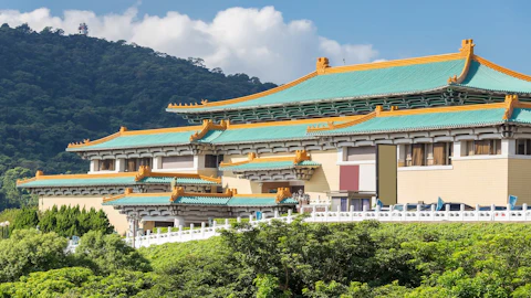台北の国立故宮博物院