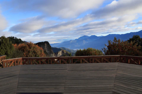 阿里山の祝山展望台