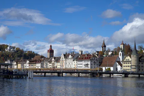 ルツェルンのルツェルンの旧市街