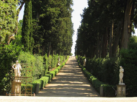 フィレンツェのボーボリ庭園