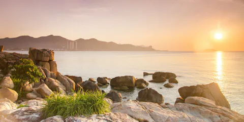 ベトナムのホンチョン岬